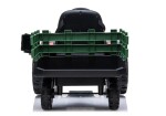 Mamido Detský elektrický traktor Farmer s vlečkou a lopatou zelený