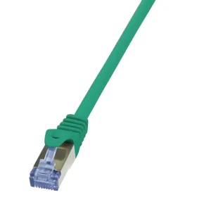 LogiLink zelená / Patch kábel / Cat6a / S/FTP / RJ-45 / 3 m (CQ3065S)