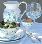 GREEN GATE Sklenice na víno Alice Pale Blue 600 ml