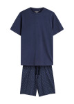 Pánske pyžamo 42601 Shore light blue - HENDERSON světle modrá L