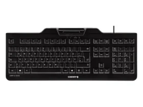Cherry klávesnica s čítačkou kariet KC 1000 SC / USB / ISO 7816 podporované karty / čierna / EU (JK-A0100EU-2)