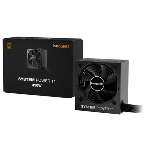 Be quiet! System Power 11 450W / 450W / 80+ Bronze / Aktívny PFC / 120 mm (BP009EU)
