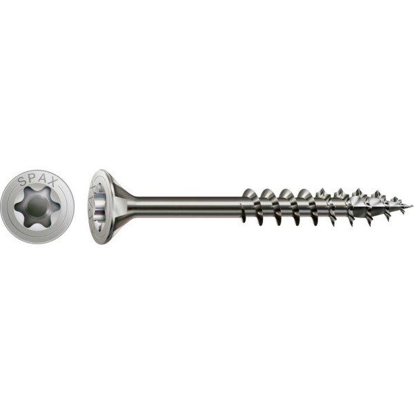SPAX R 88091 Senkkopf T-STAR TG 197000601403 skrutka do dreva 6 mm 140 mm Torx, vnútorná korunka šesťhranná Ušlechtilá ocel V2A nerezové 100 ks; 0197000601403