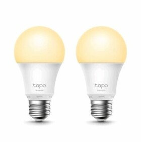 TP-LINK Tapo L510E SMART LED žiarovka E27 (2ks) / 230V / 8.7W / 2700K / 806 lm / Wi-Fi / stmievateľná (Tapo L510E(2-pack))