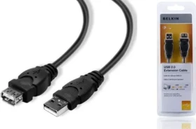 Belkin Standard USB 2.0 kábel AA / Predlžovací kábel / 1,8 m (F3U153bt1.8M)