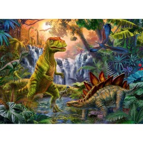 Ravensburger ríši dinosaurov 100 dielikov