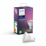 Philips Hue LED žiarovka GU10 4.3W biela / múdra LED žiarovka / 350 lm / 2000-6500 K / stmievateľná (SKL000320769)