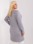 Dámsky sveter PM SW PM 3732.10 sivý - FPrice XL/XXL