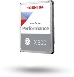 Toshiba Toshiba X300 Performance HDWR780UZSVA - Festp - 8 TB - intern - 3.5" (8.9 cm) - SATA 6Gb/s - 7200 rpm - Puffer: 512 MB