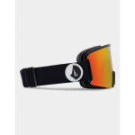 Snowboardové okuliare Volcom GARDEN GLOSS BLACK/RED CHROME (VG0122100) Jedna velikost