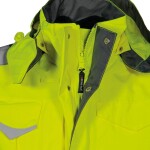 Reflexná zimná pracovná parka Cofra PROTECTION Farba: Reflexná oranžová, Veľkosť: 64 (CAPROTECTION_01_64)