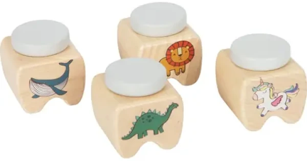 Small Foot Krabičky na mliečne zúbky sada 4 ks (LE12727)