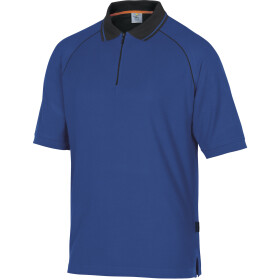 Pracovná polokošeľa Delta Plus MSPOL * Farba: Modrá, Veľkosť: 2XL (MSPOLBLXX)