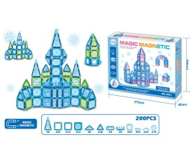 Mamido Mamido Magnetická stavebnica Magic frozen 200 dielov