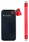 Verbatim Pocket SSD 1TB čierno-červená / Externý disk / USB-C 3.2 Gen 2 / R: 1000 MB/s / W: 1000 MB/s (32192)