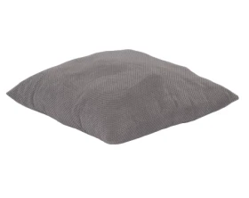 Dekoračný/sedací vankúš Piano 58x58 cm, strieborný%