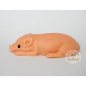 Figúrka na tortu prase 8,5x2cm z kokosovej hmoty - Fagos - Fagos
