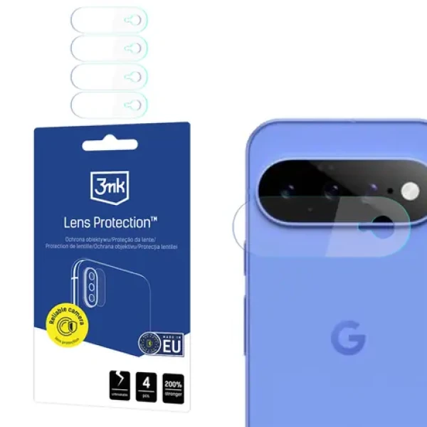 3mk Lens Hybridné sklo ochrana kamery pre Google Pixel 11 / Ochranné sklo kamery / Hybridné tvrdené sklo