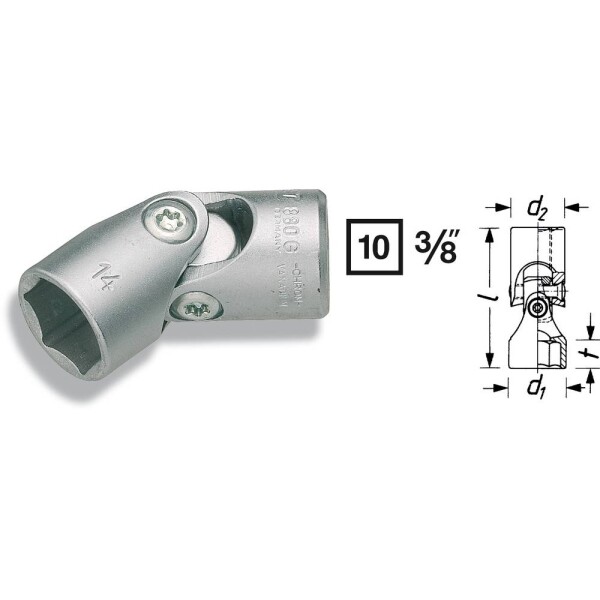 Hazet HAZET spoločná zásuvka 3/8 (10 mm) 880G-15; 880G-15