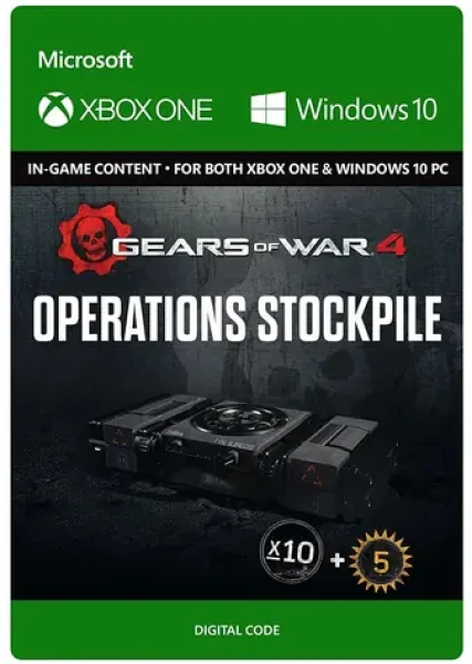 XONE Gears of War 4: Operations Stockpile / Elektronická licencia / Akčné / Angličtina / od 18 rokov / Herný obsah (7LM-00013)