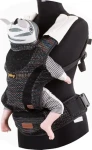 CHIPOLINO Detské nosítko Bobby Fly Multicolor Black (KENBYF0236MB)