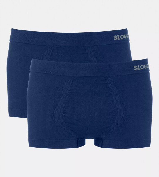 Pánske boxerky GO Smooth Hipster 2P - neznáme - tmavomodré 6722 - SLOGGI UNKNOWN XL