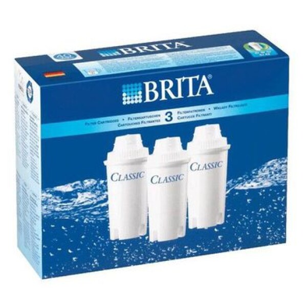 Brita Classic water cartridge Pack 3 / náhradné filtračné patróny pre kanvicu Aluna / 3ks (020 538)