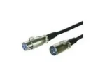 MicroConnect XLR kábel XLR (M) - XLR (F) 1m čierna (XLRMF1)