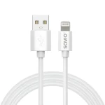 CL-192 biela / Kábel / USB-A - Lightning / 1 m (SAVKABELCL-192)