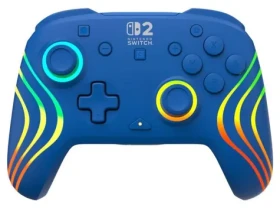Turtle Beach Afterglow Wave Wireless modrá / Herný ovládač / bezdrôtový / Nintendo Switch / RGB podsvietenie / TMR páčky (TBC-8106-25)