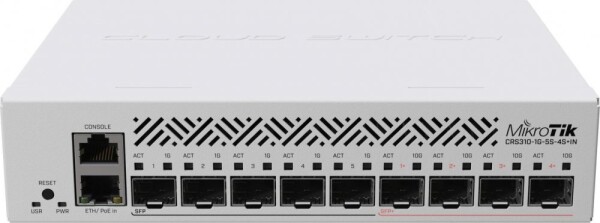 MikroTik Cloud Router Switch CRS310 (CRS310-1G-5S-4S+IN)