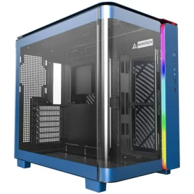 Montech KING 95 modrá / ATX / 2x USB-A 3.0 / 1x USB-C 3.0 / bez zdroja / priehľadná bočnica (KING95P)