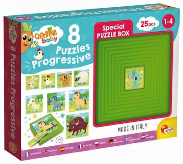 Liscianigioch Carotina Baby 8 Puzzle - Farma