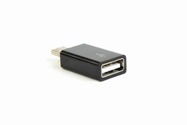 Gembird USB adaptér USB typ-C (M) na USB typ-A (F) / čierna (CC-USB2-CMAF-A)