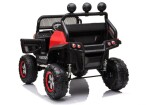 Mamido Detské elektrické autíčko Mercedes-Benz Unimog S 4x4 červené