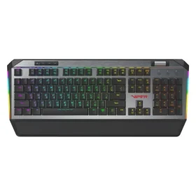 Patriot Viper 765 RGB strieborná / Herná klávesnica / mechanická / Kailh White / RGB / USB / RU (PV765MBRUXMGMRU)