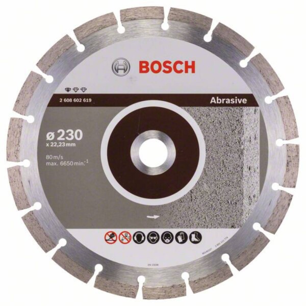 Bosch Accessories 2608602619 Bosch Power Tools diamantový rezný kotúč Priemer 230 mm 1 ks; 2608602619