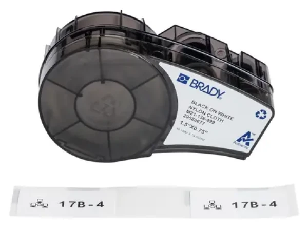 BRADY Nylonové štítky pre M210/M211 / Štítky / Nylon / samolepiace / 91 ks (M21-136-499)