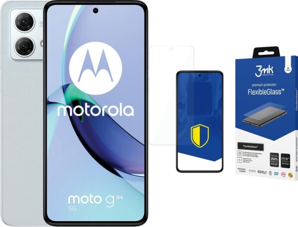 Motorola Moto G84 5G 8/256GB Nlight blue + FlexibleGlass