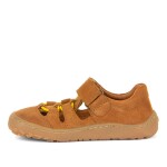 Chlapčenské barefoot sandále ELASTIC Brown Froddo G3150262-3 brown - 35