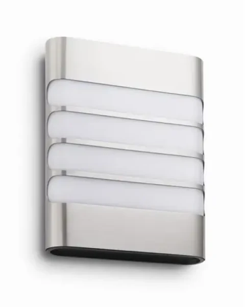 Philips Raccoon LED 3W nerez / vonkajšie svietidlo / 270 lm / 2700K / IP44 (915004308601)