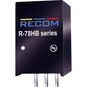 RECOM R-78HB24-0.3 DC / DC menič napätia, DPS 72 V/DC 24 V/DC 0.3 A 7.2 W Počet výstupov: 1 x; R-78HB24-0.3