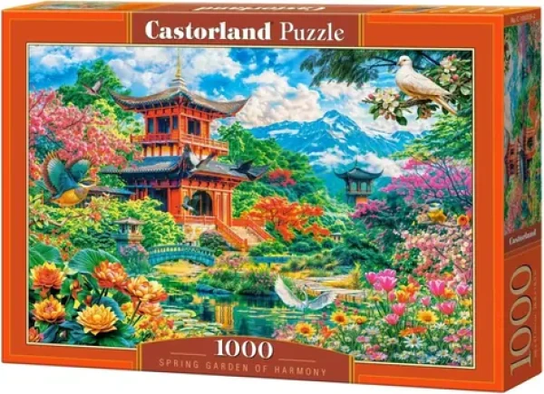 Castorland 105533-2 Puzzle Jarná záhradná harmónia