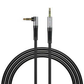 Orico AXW čierna / Audio kábel / Jack 3,5 mm - Jack 3,5 mm / lomený konektor / 5 m