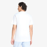Tričko adidas Chest Stripes Engineered Collar T-Shirt White M