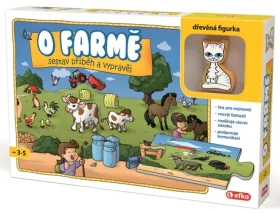 EFKO Rozprávacie puzzle O farme
