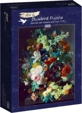 BlueBird Puzzle Zátišie s kvetmi a ovocím