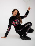 Velúrová súprava RV KMPL 8234.35X čierna - FPrice XL