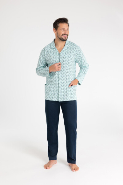 PÁNSKE PYŽAMO 486 BIG J/25 zelená 3xl