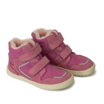 Dievčenská zimná barefoot obuv DAXI PINK, Protetika, ružová - 23